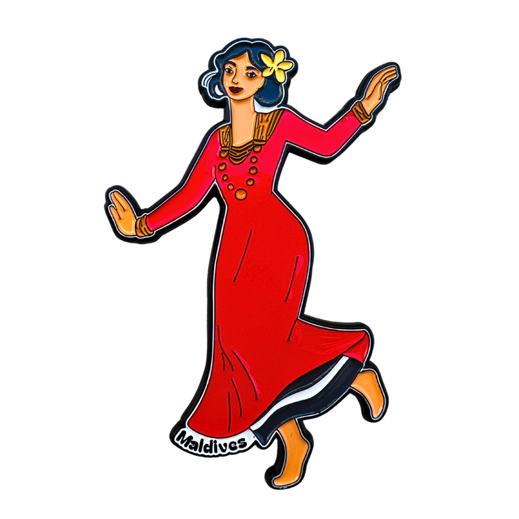 Magnet - Maldivian Dress
